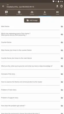 Story Plotter android App screenshot 3