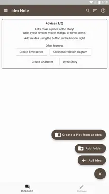 Story Plotter android App screenshot 7
